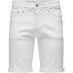 Only & Sons Мъжки Къси Панталони Only & Sons Onsply 9297 White Бял Размер S