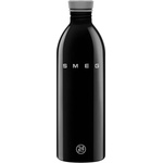 SMEG Бутилка Smeg Urban WBF02BL, 1 л, Херметично затваряне, Без ВРА, Неръждаема Стомана, Черна (WBF02BL)