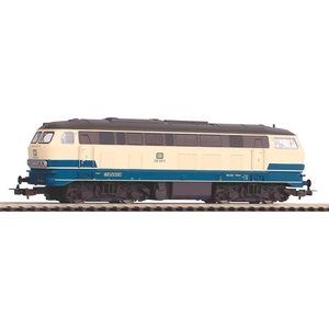 Piko Дизелов локомотив -br 218 бежово-синьо iv (57903)