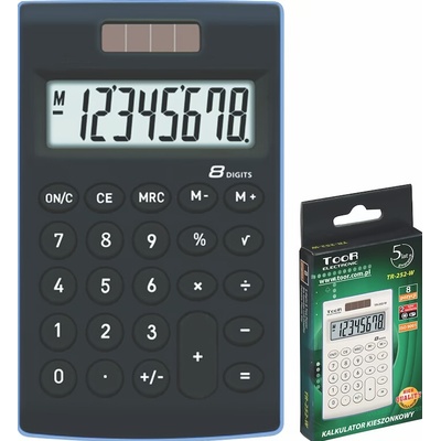 TEMPUS Kalkulačka TOOR TR-252-K černá