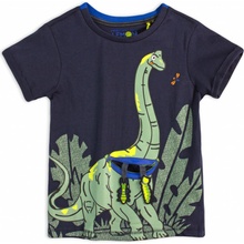 Lemon Beret Dinosaurus chlapčenské tričko modré