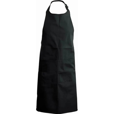 Kariban Zástěra s laclem K885 Black