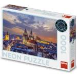 Dino - Puzzle View of Hradčany, neon - 1 000 piese
