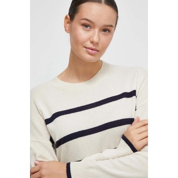 United Colors of Benetton Kašmírový svetr lehký 10K1E108K 616 béžová