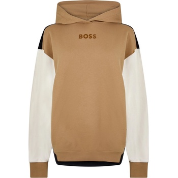 Image 1 of HUGO BOSS Суичър Boss Women's Econy Block Hoodie - Med Beige