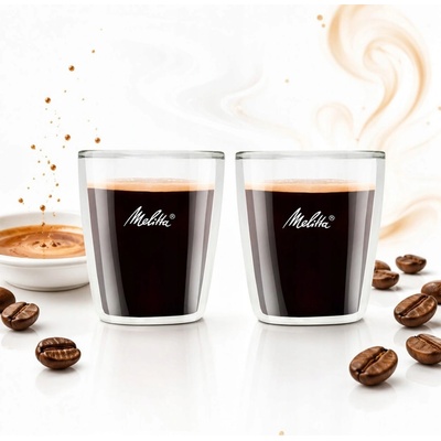 Melitta Sklenice na kávu a čaj 2 x 80 ml
