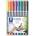 STAEDTLER Комплект маркери Staedtler Lumocolor 313 OHP S, 8 цвята (21096-А)