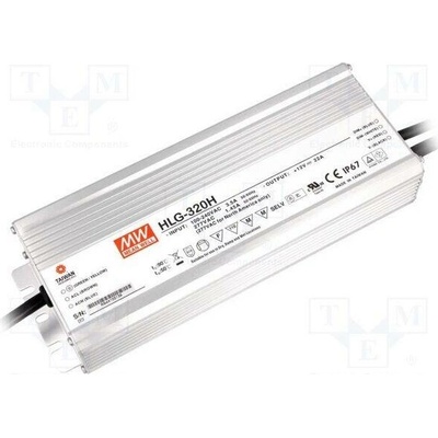 MEAN WELL HLG-320H-36B Napájecí zdroj: spínaný; LED; 320W; 36VDC; 8,9A; 90÷305VAC; IP67