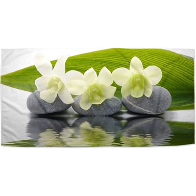 Sablio Uterák Bílá orchidej 50 x 100 cm