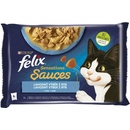Felix Sensations Sauces s treskou a sardinkami v omáčce 48 x 85 g