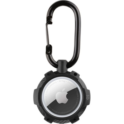 Tactical Стилен ключодържател от поликарбонат за Apple AirTag - Tactical AirTag Beam Rugged 2.0 Case (черен) (57983121131)