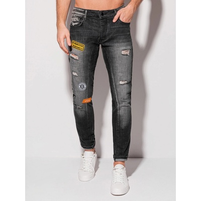 Edoti pánské džíny P1303 black