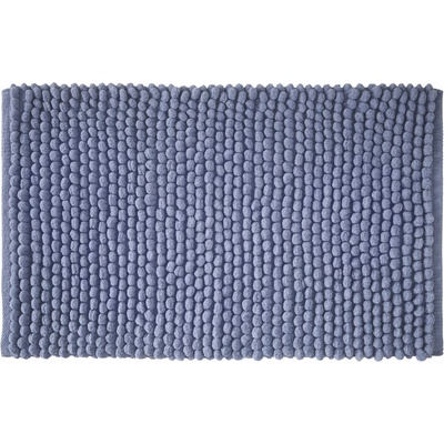 Bianca Син килим за баня 50x80 cm Aspen Bobble - Bianca (BR/58977/R/BMAT/BL)