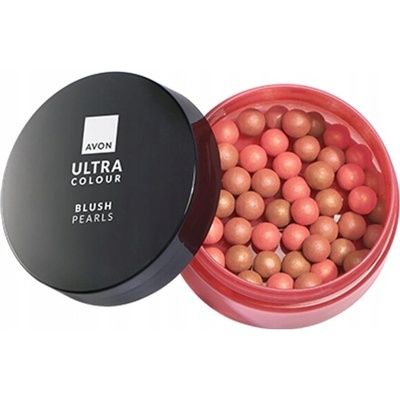 Avon Tvářenka v kuličkách růžová Blush Pearls Deep 28 g