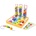 Tooky Toy Дървена игра за сортиране на мъниста за развитие на уменията (ty667)