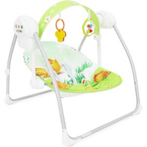  Електрическа люлка Cangaroo Party, green 4622