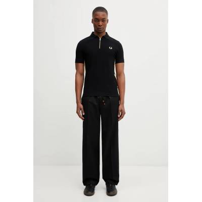 Fred Perry Памучна тениска с яка Fred Perry (M2443)