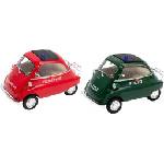 Goki Детска играчка Goki - Полицейска кола и пожарна BMW Isetta, 1: 26, асротимент (12332)