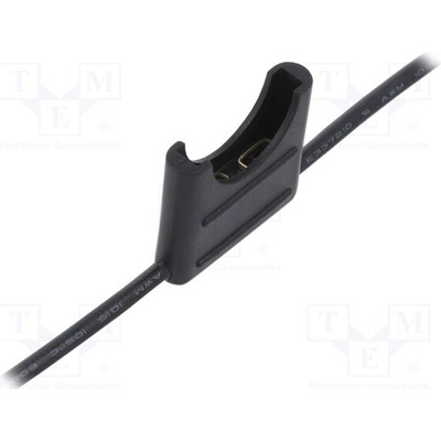 OPTIFUSE LPR-01B-16B Zásuvka; 19mm; 15A; Výv: vodiče; 32V; Barva vodiče: černá