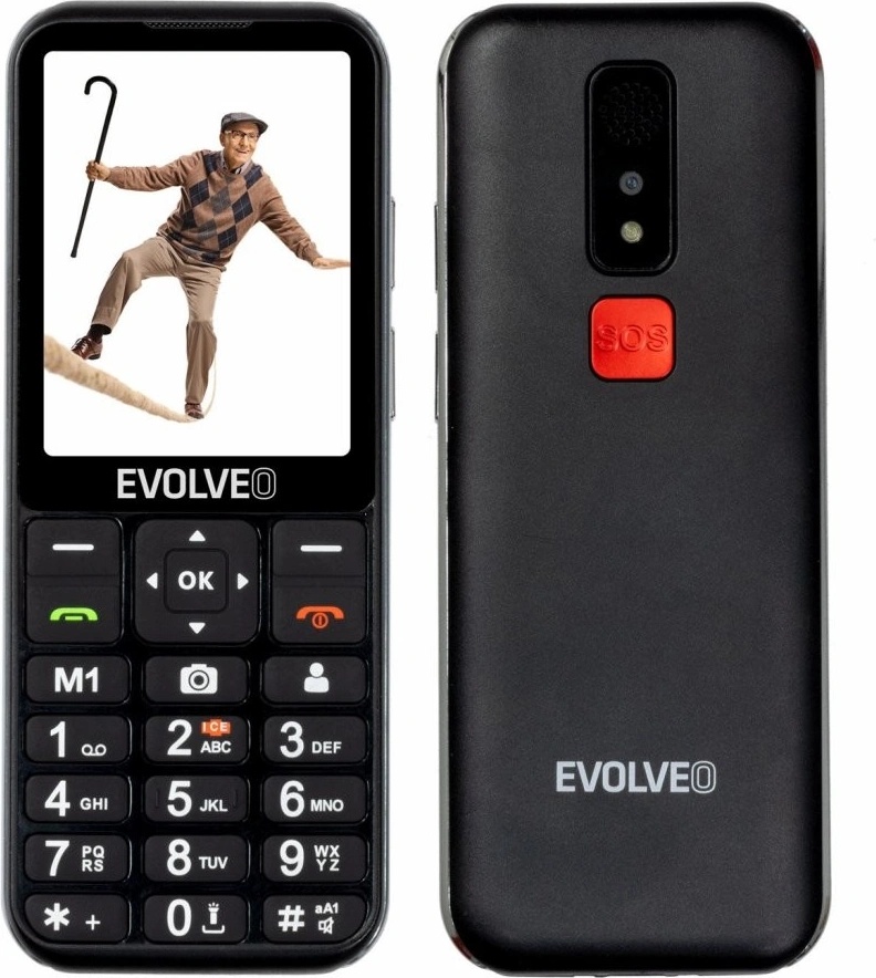 EVOLVEO EasyPhone LT Black