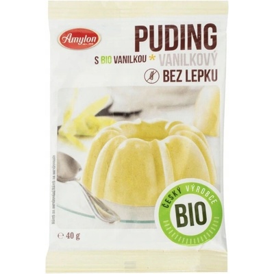 Amylon Vanilkový puding bez gluténu BIO 40g