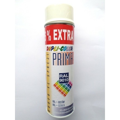 PRIMA Univerzálny korekčný sprej RAL 9010 biela - lesklá 400 ml