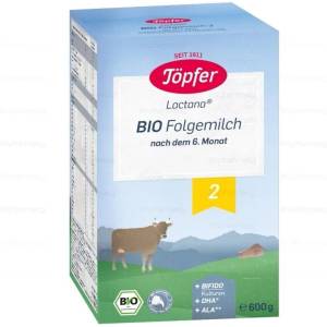 Topfer Lactana bio 2 мляко за кърмачета