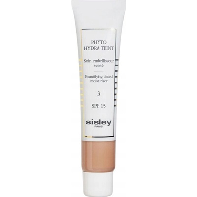 Sisley Zkrášlující tónovací hydratační krém SPF15 Phyto Hydra Teint Beautifying Tinted Moisturizer 3 Golden 40 ml