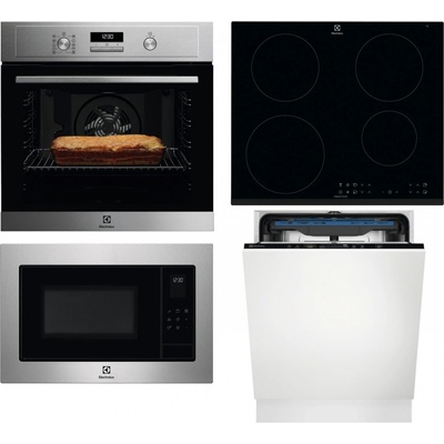 Set Electrolux EOF4P74X + LIR60433 + EMS4253TEX + EES48200L