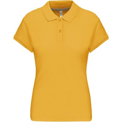 Kariban K242 Dámske piqué polo žltá