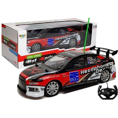 Lean Toys Športové auto RC RTR červená 1:14