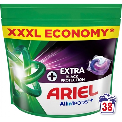 Ariel Black All in1+Extra kapsule na pranie 38 PD