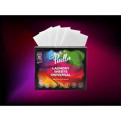 Puella univerzální prací proužky 50 ks 50 praní