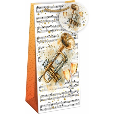 ARGUS Darčeková papierová taška na koňak (13 x 29.5 cm) 07770805