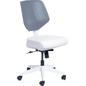  Работен офис стол smart - бял as (3520791)