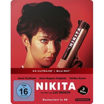 Brutální Nikita - 4K UHD Blu-ray + Blu-ray + Steelbook - bez CZ