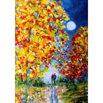 Image 1 of Enjoy - Puzzle Autumn Moon - 1 000 piese