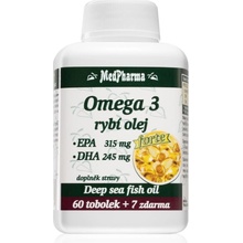 MedPharma Omega 3 rybí olej Forte 67 kapslí