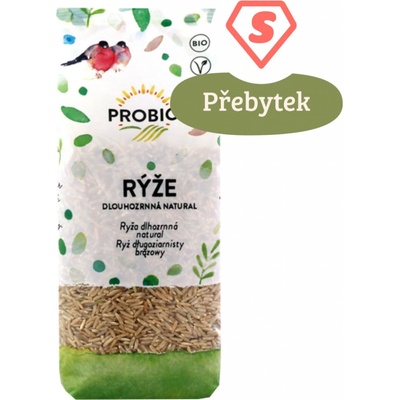 ProBio rýže dlouhozrnná natural Bio 0,5 kg
