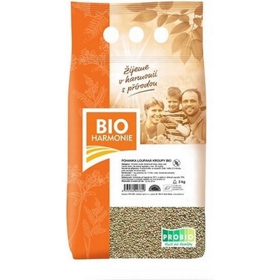 Bioharmonie Bio Pohanka loupaná kroupy 3000g