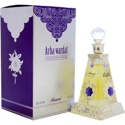 Rasasi Arba Wardat parfumovaný olej unisex 30 ml