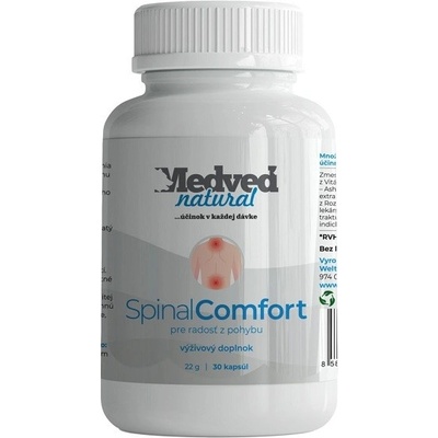 Medveď natural SpinalComfort 30 kapsúl