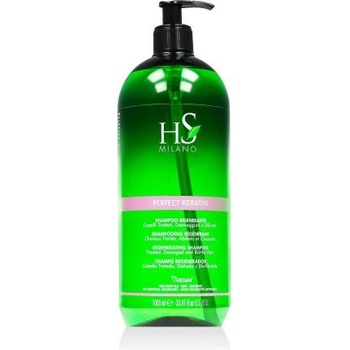 HS MILANO Perfect Keratin Regenerating Shampoo 1000 ml регенериращ шампоан за коса унисекс