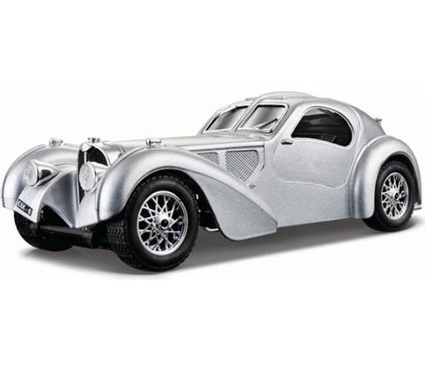 ATLANTIC BUGATTI SILVER 1:24