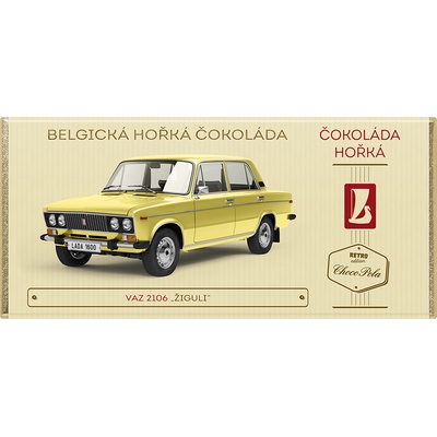 CHOCO POLA VAZ 2106 „Žiguli“ hořká 100 g