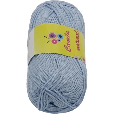 Camilla natural 50 g – 81 svetlo modro-sivá