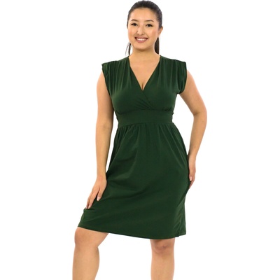 Himalife Šaty Plain Laie khaki