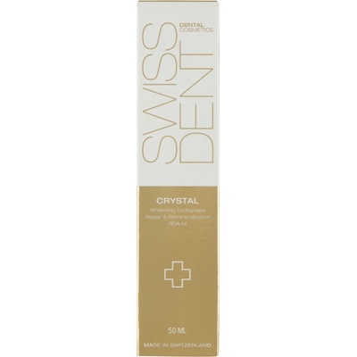 Swissdent CRYSTAL 50ml - паста за зъби без флуорид