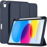 Techsuit Калъф за iPad 10 (2022) 10.9 - Flex Trifold - Тъмно син