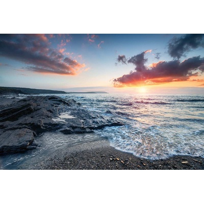 DIMEX ART Флизелинов фототапет драматичен небесен здрач 375 x 250 см